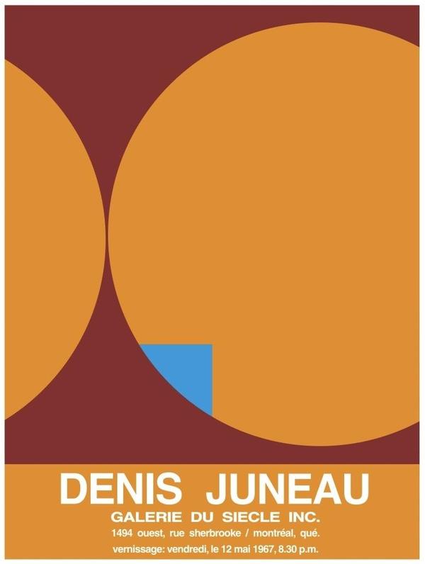 Denis Juneau, Galerie du siècle inc. Poster